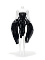 Dress, Iris van Herpen (Dutch, founded 2007), plastic (polyvinyl chloride), silk, metal, Dutch